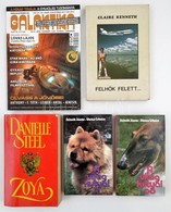 Vegyes Könyvtétel: Claire Kenneth: Felhők Felett (1991); Danielle Steel: Zoya (1997); A Világ Kutyái 1-2. Köt. (1988) +  - Ohne Zuordnung