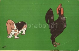 ** * 10 Db RÉGI Motívumos Képeslap;  üdvözlő, állat, Folklór, Humor / 10 Pre-1945 Motive Postcards; Greeting, Animal, Fo - Ohne Zuordnung