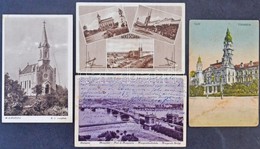 ** * 77 Db RÉGI és MODERN Magyar Városképes Lap  / 77 Pre-1945 And Modern Hungarian Town-view Postcards - Sin Clasificación