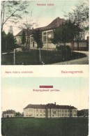 T2 Balassagyarmat, Mária Valéria Kórház, Felvételi épület, Belgyógyászati Pavilon + 1913 Bátorfalu Postai ügynökségi Pec - Ohne Zuordnung