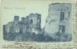 T2/T3 1900 Alvinc, Vintu De Jos; Martinuzzi Vár Romjai, / Castle Ruins (EK) - Ohne Zuordnung