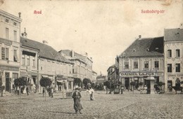 T3 Arad, Szabadság Tér, Schwartz Testvérek üzlete, Dáimel Lajos Kereskedése A Fekete Kutyához, Szappan és Gyertyagyár, ó - Ohne Zuordnung