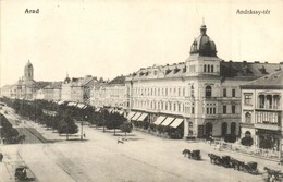 T2 Arad, Andrássy Tér, Sörcsarnok és étterem, Első Magyar Általános Biztosító Társaság / Square, Beer Hall, Restaurant,  - Ohne Zuordnung