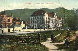 T4 Brassó, Kronstadt, Brasov; Római Katolikus Főgimnázium / Grammar School (lyuk / Pinhole) - Unclassified