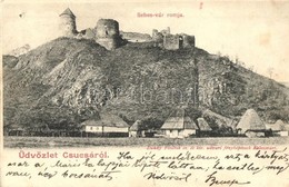 T2 1902 Sebesvár, Bologa (Csucsa); Várrom. Dunky Fivérek / Castle Ruins - Ohne Zuordnung