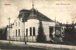 T2/T3 1913 Szatmárnémeti, Szatmár, Satu Mare; Unger Ullmann Villa / Villa (EK) - Ohne Zuordnung