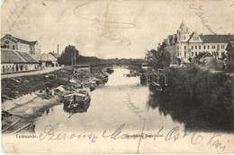 * T3 1905 Temesvár, Timisoara; Józsefváros, Béga / Iosefin, River Bega  (fa) - Ohne Zuordnung