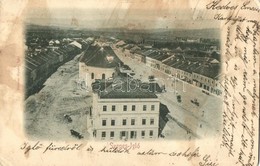 * T3 1899 Igló, Zipser Neudorf, Spisská Nová Ves; Fő Utca / Main Street  (Rb) - Non Classificati