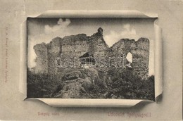 T2 1900 Ipolyság, Sahy; Drégely Vára. Kanyó Antal Kiadása / Castle. Art Nouveau - Sin Clasificación