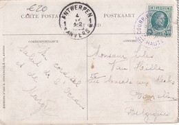 CONGO BELGE  CARTE POSTALE DE ELISABETHVILLE - Cartas & Documentos