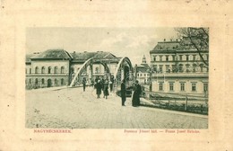 * T2/T3 Nagybecskerek, Velky Beckerek, Zrenjanin; Ferenc József Híd. W.L. Bp. 994. / Bridge - Ohne Zuordnung