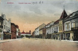 * T2/T3 Zombor, Sombor; Kossuth Lajos Utca, Messinger és Ofner üzlete, Drogéria (gyógyszertár). Kiadja Lugumerszky P. Sz - Unclassified
