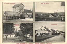 T2/T3 Rábaszentmárton, Németszentmárton, Sankt Martin An Der Raab; F. Clements Kunstmühle, Hauptlplatz Mit Kirche, Haupt - Sin Clasificación