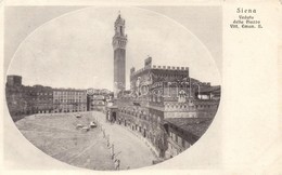 ** T2 Siena, Piazza Del Campo, Palazzo Pubblico, Torre Del Mangia / Square, Town Hall, Tower - Non Classificati