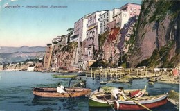 ** T2/T3 Sorrento, Imperial Hotel Tramontano, Boats (EK) - Non Classificati