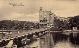 * T1/T2 Kaliningrad, Königsberg I. Pr.; Schlossteichbrücke / Castle Park - Non Classificati