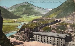 * T2/T3 Andermatt N. Urseren-Thal, Kriegskaserne / Military Barracks - Sin Clasificación