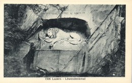 ** T1 Lucerne, Luzern; Lion Monument - Unclassified