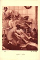 ** T2/T3 Une Dame Pressée / Gently Erotic Art Postcard. Braun & Cie, Editeurs. Salons De Paris S: A . Guillaume (EK) - Ohne Zuordnung