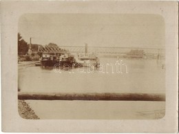 ** T2/T3 Kórházhajók A Dunán / Hungarian Hospital Ships On The Danube. Photo - Unclassified