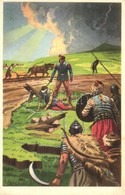 ** T2/T3 Évszázadokon át A Nyugat Védelmében Vérzett A Magyar; Kiadja A Ereklyés Országzászló Nagybizottsága / Hungarian - Unclassified