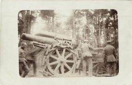 ** T2 Első Világháborús Osztrák-magyar 21 Cm-es Mozsárágyú / WWI K.u.K. Military, 21 Cm Mortar Cannon. Photo - Ohne Zuordnung