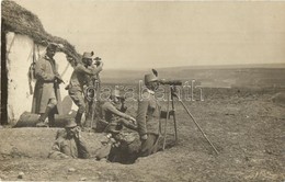 T2 1915 Távcsöves Megfigyelés A Lövészárokban / WWI K.u.K. Military Observer With Binoculars + K.u.K. Reitende Artilleri - Non Classificati