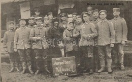 T2 1915 Villa Karpathen Klause! Gruss Von Den Karpaten! / WWI K.u.K. Military, Soldiers' Group Photo With Carpathian Vil - Non Classificati