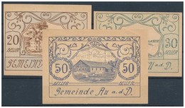 Ausztria 1920. 6db Klf Szükségpénz, Közte Altenberg, Gemeinde Au A. D. T:I,I-
Austria 1920. 6pcs Of Diff Necessity Notes - Ohne Zuordnung