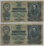 1930. 20P (2x) T:III,III-
Adamo P11 - Unclassified