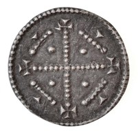 1141-1162. Denár Ag 'II. Géza' (0,2g) T:1-
Hungary 1141-1162. Denar Ag 'Géza II' (0,2g) C:AU
Huszár: 152., Unger I.: 72. - Non Classificati