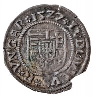 1527L-K Denár Ag 'II. Lajos' (0,49g) T:2 Kis Peremhiány
Hungary 1527L-K Denari Ag 'Louis II' (0,49g) C:XF Small Part Of  - Unclassified
