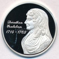 Németország 1997. 'Dorothea Christiana Erxleben - ECU' Jelzett Ag Emlékérem, Tanúsítvánnyal (20g/0.999/40mm) T:PP
German - Unclassified