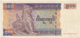 Mianmar 1994. 500K T:I
Myanmar 1994. 500 Kyats C:UNC
Krause 76.b - Non Classificati