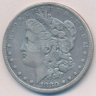 Amerikai Egyesült Államok 1880O. 1$ Ag 'Morgan' T:2,2-
USA 1880O. 'Morgan' Dollar Ag C:XF,VF
Krause KM#110 - Ohne Zuordnung