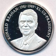 Németország 1991. 'Ronald Reagan - Az Amerika Egyesült Államok Elnökei' Jelzett Ag Emlékérem, Tanúsítvánnyal (15g/0.999/ - Non Classificati