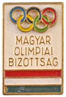 ~1960. 'Magyar Olimpiai Bizottság' Festett Fém Jelvény (20x29mm) T:2 - Non Classificati