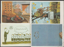 DDR Ganzsache Nr.PP020 B1/001a-B1/016a+ PP019 B1/001a-B1/016a  Serie Von32 Künstlerpostkarten Ungebraucht  ( K30) - Private Postcards - Mint
