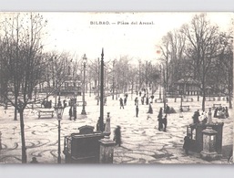 BILBAO Plaza Del Arenal Con  ANIMACIÓN 1910 - Vizcaya (Bilbao)