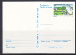 Europa Cept 1988 Austria  Postal Stationery  Unused ** Mnh (40529) - 1988