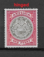 ANTIGUA     - 1903 Seal Of The Colony & King Edward VII  * - 1858-1960 Crown Colony