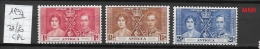 ANTIGUA     -1937 Coronation Of King George VI And Queen Elizabeth ** MNH - 1858-1960 Crown Colony