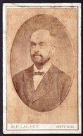 VIEILLE PHOTO CDV - MONSIEUR AVEC BARBE - BAARD -- PHOTO LAGAST OSTENDE - Oud (voor 1900)