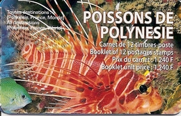 POLYNESIA, 2009, Booklet / Carnet 14   Fishes - Cuadernillos