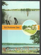 Deutschland Ansichtskarte RUDOWER See Lenzen Elbe Kr. Ludwigslust 1995 Gesendet, Mit Briefmarke - Ludwigslust