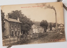 BRAY-LU (95) Vue Sur La Gare Et L'usine - Bray-et-Lû