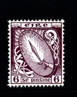 IRELAND/EIRE - 1923  6d.  SWORD  SE WMK  MINT NH SG 79 - Ongebruikt