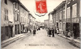 Delcampe - 38 - BEAUREPAIRE -- Avenue De Thiers - Beaurepaire