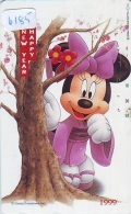 Télécarte Japon / 110-203011 - DISNEY N° 6 - NOUVEL AN NEW YEAR 1999 (6185) MINNIE - Japan Phonecard - Disney