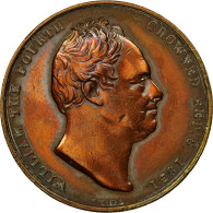 United Kingdom , Médaille, Couronnement De William IV, Adélaïde, 1831, Wyon - Altri & Non Classificati